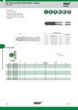 1122 Концевые твердосплавные фрезы Widia High-Performance Solid Carbide End Mills Каталог WIDIA 2017 Металлорежущий инструмент Стационарный и вращающийся для металлообрабатывающих станков и оборудования Стр. O62 ENG