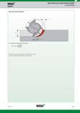 1267 Trochoidal Milling Hanita ae and Chip Thickness To calculate average chip thickness hm fz ( \l ae ) d1 Simplified formula for shown application and Каталог WIDIA 2017 Металлорежущий инструмент Стационарный и вращающийся для металлообрабатывающих станков и оборудования Стр. O207 ENG