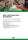 1508 Widia Solid Carbide Drills Reconditioning Anyone can regrind your tools only we can recondition them Widia Reconditioning Services optimise the val Каталог WIDIA 2017 Металлорежущий инструмент Стационарный и вращающийся для металлообрабатывающих станков и оборудования Стр. T140 ENG