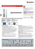251 Wurth ИНЖЕКЦИОННАЯ СИСТЕМА W-VI/А4, W-VI/HCR для инжекционной массы WIT-С 150 для использования с монтажным пистолетом Артикул 0891 003 или писто Каталог WURTH 2013 Автомобильная химия Крепеж и метизы Инструмент режущий абразивный пневматический электрический Материалы и оборудование для мастерских автосервиса Стр. 250