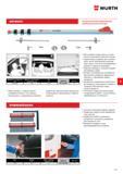 626 Wurth АВТО-MESSFIX Телескопический измерительный прибор для ремонта кузова Диапазон измерения Длина в сложенном мм состоянии, мм Артикул Шт /уп 9 Каталог WURTH 2013 Автомобильная химия Крепеж и метизы Инструмент режущий абразивный пневматический электрический Материалы и оборудование для мастерских автосервиса Стр. 625