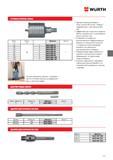 363 WURTH БУРОВАЯ КОРОНКА SDMAX Диам Длина Артикул Шт уп 45 80 6 0632 000 45 1 50 6 0632 000 50 55 6 0632 000 55 68 6 0632 000 68 82 6 0632 000 82 90 8 06 Каталог WURTH 2014 Химия Инструмент Крепежные изделия Электротехническая продукция Оборудование и материалы для автосервиса Стр. 363