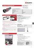 703 WURTH ФОНАРИК LED С МАГНИТНЫМ ДЕРЖАТЕЛЕМ Артикул 0827 750 Компактный дизайн Алюминиевый корпус Магнитный держатель Технические характеристики Световой Каталог WURTH 2014 Химия Инструмент Крепежные изделия Электротехническая продукция Оборудование и материалы для автосервиса Стр. 703