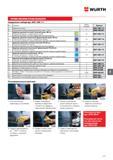 645 Содержание специального набора Wurth DELLENLIFTER для рихтовки кузова автомобиля Набор включает Обратный молоток Специальный клей-расплав упаковка-05 кг диам 12 1 0890 10 Каталог WURTH 2015 Инструмент Материалы Крепеж Оборудование Стр. 645