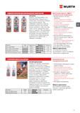 43 Защитное покрытие Wurth для металлических поверхностей Описание Продукты Zinc Spray Perfect и Zinc Spray Light Perfect содержат цинк Каталог WURTH 2016 Режущий и слесарный инструмент Продукция химическая и электротехническая Крепежные изделия Расходные и абразивные материалы Стр. 43