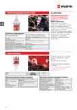 46 Формирователь прокладок Wurth для уплотнений фланцевых соединений с увеличенным зазором Для уплотнения соединений и поверхностей Каталог WURTH 2016 Режущий и слесарный инструмент Продукция химическая и электротехническая Крепежные изделия Расходные и абразивные материалы Стр. 46