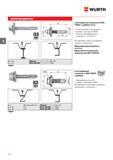 200 Саморез фасадный Wurth pias -S D x L mm Артикул Штук в упаковке 5 5 x 38 0214 705 538 200 ORSY D x L Диаметр шайбы мм Артикул Штук в упаковке 6 3 Каталог WURTH 2016 Режущий и слесарный инструмент Продукция химическая и электротехническая Крепежные изделия Расходные и абразивные материалы Стр. 200