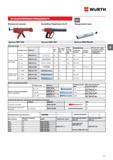 303 ДОПОЛНИТЕЛЬНЫЕ ПРИНАДЛЕЖНОСТИ WURTH WIT-AS Монтажный пистолет Артикул 0891 003 HandyMax Application Gun Продувочный насос Артикул 0891 007 Артику Каталог WURTH 2016 Режущий и слесарный инструмент Продукция химическая и электротехническая Крепежные изделия Расходные и абразивные материалы Стр. 303