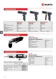 444 ПНЕВМАТИЧЕСКИЕ ДРЕЛИ DBM 10 plus DBM 10-RL plus DBM 13-RL plus 0703 795 0 0703 796 0 0703 797 0 Патрон 3/8''-24 UNF 3/8''-24 UNF 3/8''-24 UNF Ско Каталог WURTH 2016 Режущий и слесарный инструмент Продукция химическая и электротехническая Крепежные изделия Расходные и абразивные материалы Стр. 444