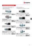 467 СОЕДИНИТЕЛИ ПНЕВМАТИЧЕСКИЕ СЕРИИ S4000 WURTH Высокая пропускная способность (до 3900 л/мин) и максимальное рабочее давление 16 бар Материал упроч Каталог WURTH 2016 Режущий и слесарный инструмент Продукция химическая и электротехническая Крепежные изделия Расходные и абразивные материалы Стр. 467