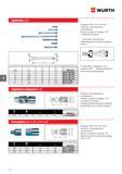 572 WURTH УДЛИНИТЕЛЬ 1/2'' L дюйм L D1 D2 Артикул 3 75 23 15 0712 138 103 5 125 23 15 0712 138 105 10 250 23 15 0712 138 110 18 457 23 17 0712 138 11 Каталог WURTH 2016 Режущий и слесарный инструмент Продукция химическая и электротехническая Крепежные изделия Расходные и абразивные материалы Стр. 572