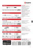 581 WURTH ТРЕЩОТКА 3/4'' L1, мм L2, мм B1, мм B2, мм D1, мм D2, мм Артикул 548 514 37 61,5 40 69 0715 141 01 вороток т-образный 3/4'' L, мм D, мм B1, Каталог WURTH 2016 Режущий и слесарный инструмент Продукция химическая и электротехническая Крепежные изделия Расходные и абразивные материалы Стр. 581