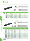 288 TypeS SVITRA mm JiK mm Specification H B L F Insert Screw Wrench SVUBR/L 1616H11 16 16 100 20 VB 1103 M2 5 7 Q08 1616H16 16 16 100 29 VB 1604 M3 Каталог DEREK 2017 Инструмент металлорежущий и станочная оснастка Фрезы концевые твердосплавные и с режущими сменными пластинами Резцы Державки Расточные головки Стр. D33