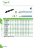 318 TypeS STUCRA cr-4r mm H'J' ini 71 W ttS7K L Specification Min dia d F Li L H a Insert Screw Wrench Water hole S08K-STUCR/L09 ii 8 5 15 125 7 10° Каталог DEREK 2017 Инструмент металлорежущий и станочная оснастка Фрезы концевые твердосплавные и с режущими сменными пластинами Резцы Державки Расточные головки Стр. D63
