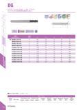 378 DG DG-4-RL / Corner Radius / Long / 4 Flutes dg-4-rl m -n n m&jj II R O mm m m Specification Teeth D R d H L DG- D6 0R0 5-75-4T-RL 4 6 0 0 5 6 16 Каталог DEREK 2017 Инструмент металлорежущий и станочная оснастка Фрезы концевые твердосплавные и с режущими сменными пластинами Резцы Державки Расточные головки Стр. E30