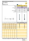 85 Размеры по DIN 2184, часть 1, длинная серия UNC DIN 376 2B Компас стр 18 di - P 7/16-14 1/2 -13 9/16-12 5/8 -11 3/4 -10 7/8 - 9 1 - 8 1 1/8 - 7 1 Каталог GUHRING 2010 Резьбонарезной инструмент Метчики плашки фрезы Вспомогательный инструмент для металлообрабатывающих станков Стр. 85