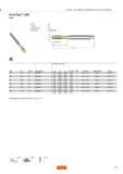 71 CoroTap для обработки определенной группы материалов CoroTap 200 E448 THFT THCHT ULDR (xTD) COATING M B 3 0 SmoothTop TDZ TP TCTR Код заказа Размеры мм дюйм TD LF LU Каталог SANDVIK COROMANT 2013 Метчики и инструментальная оснастка для резьбонарезания Стр. 69