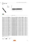169 CoroTap для обработки нескольких групп материалов CoroTap 200 E026 THFT THCHT ULDR (xTD) COATING UNC B 2 5 ST PM К Размеры мм дюйм TDZ TCT TCTR Код заказа TD LF LU T Каталог SANDVIK COROMANT 2013 Метчики и инструментальная оснастка для резьбонарезания Стр. 167