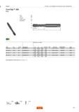 203 CoroTap для обработки нескольких групп материалов CoroTap 300 E018 FHA THFT THCHT ULDR (xTD) COATING 45 MF C 2 5 ST TDZ TP TCTR Код заказа Размеры мм дюйм TD LF LU T Каталог SANDVIK COROMANT 2013 Метчики и инструментальная оснастка для резьбонарезания Стр. 201