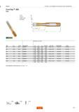 239 CoroTap для обработки нескольких групп материалов CoroTap 400 E099 THFT THCHT ULDR (xTD) COATING M C 3 0 TiN Размеры мм дюйм TDZ TP TCTR Код заказа TD LF LU THLGTH C Каталог SANDVIK COROMANT 2013 Метчики и инструментальная оснастка для резьбонарезания Стр. 237