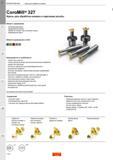 140 Концевые фрезы Sandvik Coromant CoroMill 327 со сменной режущей головкой для фрезерования канавок и нарезания резьбы Преимущества и особенности Н Каталог SANDVIK COROMANT 2017 Фрезы Сверла Расточные инструменты со сменными режущими пластинами Оснастка и принадлежности для станков Стр. I136