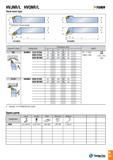 68 HVJNR/L HVQNR/L v-TuRN Hook lever type Approach angle Designation Dimension (mm) h l1 l2 f Insert 93° HVJNR/L 1616 H1304 16 16 100 30 20 2020 K1304 20 Каталог TAEGUTEC 2016 Металлорежущий инструмент для токарных станков Резцы Державки Сменные режущие пластины Сверла монолитные и сборные Стр. A65 ENG