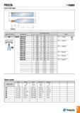80 PRDCN -Tunri Lever lock type Approach angle Designation Dimension (mm) Insert h b l1 l2 f 45° PRDCN 2020 M10 20 20 150 50 10 0 RC X 100300 £J A290 252 Каталог TAEGUTEC 2016 Металлорежущий инструмент для токарных станков Резцы Державки Сменные режущие пластины Сверла монолитные и сборные Стр. A77 ENG