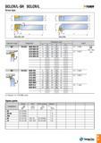 88 SCLCR/L-SH SCLCR/L -Tunri Screw type Approach angle Designation Dimension (mm) l1 l2 f Insert 95° SCLCR/L 0808 K06-SH 125 8 1010 K06-SH 10 10 125 10 1 Каталог TAEGUTEC 2016 Металлорежущий инструмент для токарных станков Резцы Державки Сменные режущие пластины Сверла монолитные и сборные Стр. A85 ENG