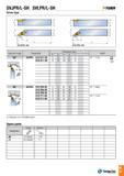 100 SVJPR/L-SH SVLPR/L-SH -Tunri Screw type Approach angle Designation Dimension (mm) l1 l2 f Insert 93° SVJPR/L 1212 K11-SH 12 12 125 21 12 1616 K11-SH 1 Каталог TAEGUTEC 2016 Металлорежущий инструмент для токарных станков Резцы Державки Сменные режущие пластины Сверла монолитные и сборные Стр. A97 ENG