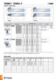 121 TRDNN-F TRGNR/L-F -Tuh/t Ceramic T-holder type Approach angle Designation Dimension (mm) Insert h b l1 l2 f 45° TRDNN 2525 M1203-F 25 25 150 34 10 RN Каталог TAEGUTEC 2016 Металлорежущий инструмент для токарных станков Резцы Державки Сменные режущие пластины Сверла монолитные и сборные Стр. A118 ENG