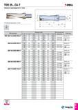 112 TDR 25 CA-T T-DRILL Сверло картриджного типа Глубина сверления 2 5xD Обозначение Размеры (мм) Установочная пластина Пластина D d D3 L L1 L2 LS TD Каталог TAEGUTEC 2016 Сборный и монолитный вращающийся инструмент для металлообработки на металлорежущих станках и обрабатывающих центрах с числовым программным управлением Стр. D41