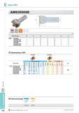 460 Фрезы Korloy Alpha-Mill AMS3000SE Обозначение Применяемые СМП APMT-MF APMT-MM Твердый сплав с покрытием Кермет PC5300 PC3545 PC9530 PC6510 PC215K PD2000 ST Каталог KORLOY 2013 Металлорежущий инструмент Точение Фрезерование Сверление Инструментальная оснастка Стр. E124