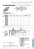 475 Кукурузные сборные фрезы Korloy с хвостовиком BT30 40 AM2000 Применяемые СМП APMT-MM APMT-MF Рекомендации по выбору СМП Комплектующие Винт кассеты Ключ FTK Каталог KORLOY 2013 Металлорежущий инструмент Точение Фрезерование Сверление Инструментальная оснастка Стр. E139