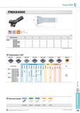 499 Фрезы Korloy Future Mill FMAS4000 Обозначение 0D 0d 1 L d ТО FMAS 4050HR 50 32 45 135 6 5 1 5 4050HR-S40 50 40 45 135 6 5 2 1 4050HR-S42 50 42 45 135 cvi C Каталог KORLOY 2013 Металлорежущий инструмент Точение Фрезерование Сверление Инструментальная оснастка Стр. E163
