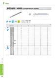 660 Фрезы концевые Korloy I-Max BE2000 4000 Сферическая форма Покрытие FA2 0D Предельные отклонения D Обозначение R 0D 0d 1 L BE 2010-050 0 5 1 6 2 5 50 2015-0 Каталог KORLOY 2013 Металлорежущий инструмент Точение Фрезерование Сверление Инструментальная оснастка Стр. F32