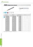 676 Фрезы концевые Korloy Rib Endmills RNR Сферическая форма r 0D 0d 0 0 005 0 0 008 0 004 0 008 Обозначение Серия режущего инструмента Rib производится компан Каталог KORLOY 2013 Металлорежущий инструмент Точение Фрезерование Сверление Инструментальная оснастка Стр. F48