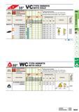255 TYPE INSERTS WITH HOLE Work Material Sintered Alloy Cutting Conditions (Guide) Stable Cutting C General Cutting X Unstable Cutting Honing (Last let Каталог MITSUBISHI 2015 Токарный и вращающийся инструмент Инструментальные решения для оборудования Стр. B049 ENG