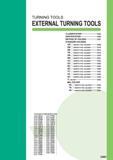 277 TURNING TOOLS EXTERNAL TURNING TOOLS CLASSIFICATION C002 IDENTIFICATION C006 METHOD OF HOLDING C007 STANDARD HOLDERS CNCOinserts tool holders C008 Каталог MITSUBISHI 2015 Токарный и вращающийся инструмент Инструментальные решения для оборудования Стр. C001 ENG