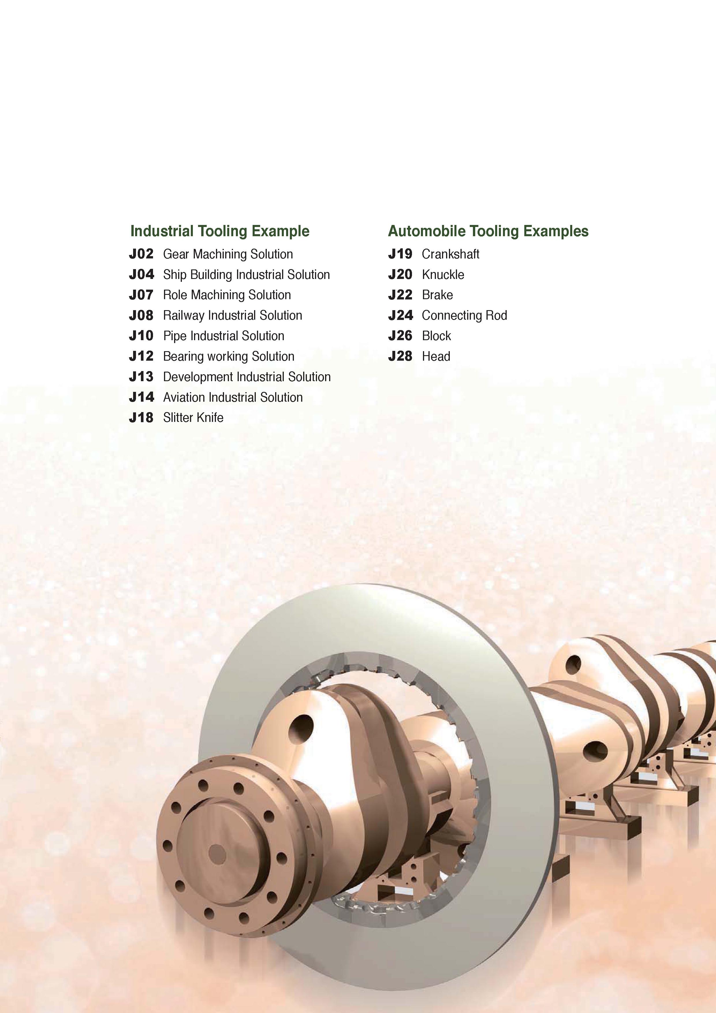 1223 Industrial Tooling Example Automobile Tooling Examples J02 Gear Machining Solution J19 Crankshaft J04 Ship Building Industrial Solution J20 Knuck Каталог KORLOY 2020 Режущий и вспомогательный инструмент для станков ЧПУ и универсальных Фрезы с СМП Сверла твердосплавные Резцы токарные Пластины сменные режущие Стр. 