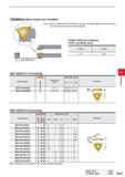 579 Conditions when Inserts are Installed Height Difference betweer Insert and Body (mm) Note 1) When threaded inserts are installed on the body, the Каталог MITSUBISHI 2020 Режущий инструмент для станков по металлу Фрезы концевые монолитные из твердого сплава и сборные со сменными режущими пластинами Резцы Сверла Стр. G027