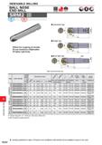 1400 INDEXABLE MILLING INDEXABLE MILLING BALL NOSE END MILL SRM2 S£ co Steel Cast Iron Best for roughing of moulds > Low resistance chipbreaker 'Highl Каталог MITSUBISHI 2020 Режущий инструмент для станков по металлу Фрезы концевые монолитные из твердого сплава и сборные со сменными режущими пластинами Резцы Сверла Стр. M244
