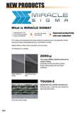 10 NEW PRODUCTS What is MIRACLE SIGMA 1 Next-generation PVD 2 PVD coating technology 3 Shape maintainability Long life & high quality High efficiency Каталог MITSUBISHI 2015 Токарный и вращающийся инструмент Инструментальные решения для оборудования Стр. PR7 ENG