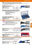 793 GESIPA ж Ручные заклёпочные клещи „NTX для вытяжных заклёпок Ручные заклёпочные клещи из высококачественного алюминиевого литья, рукоятки из Каталог HOFFMANN GROUP 2018 Инструмент ручной Слесарный и механизированный Измерительные приборы и инструменты Производственный инвентарь Стр. 793