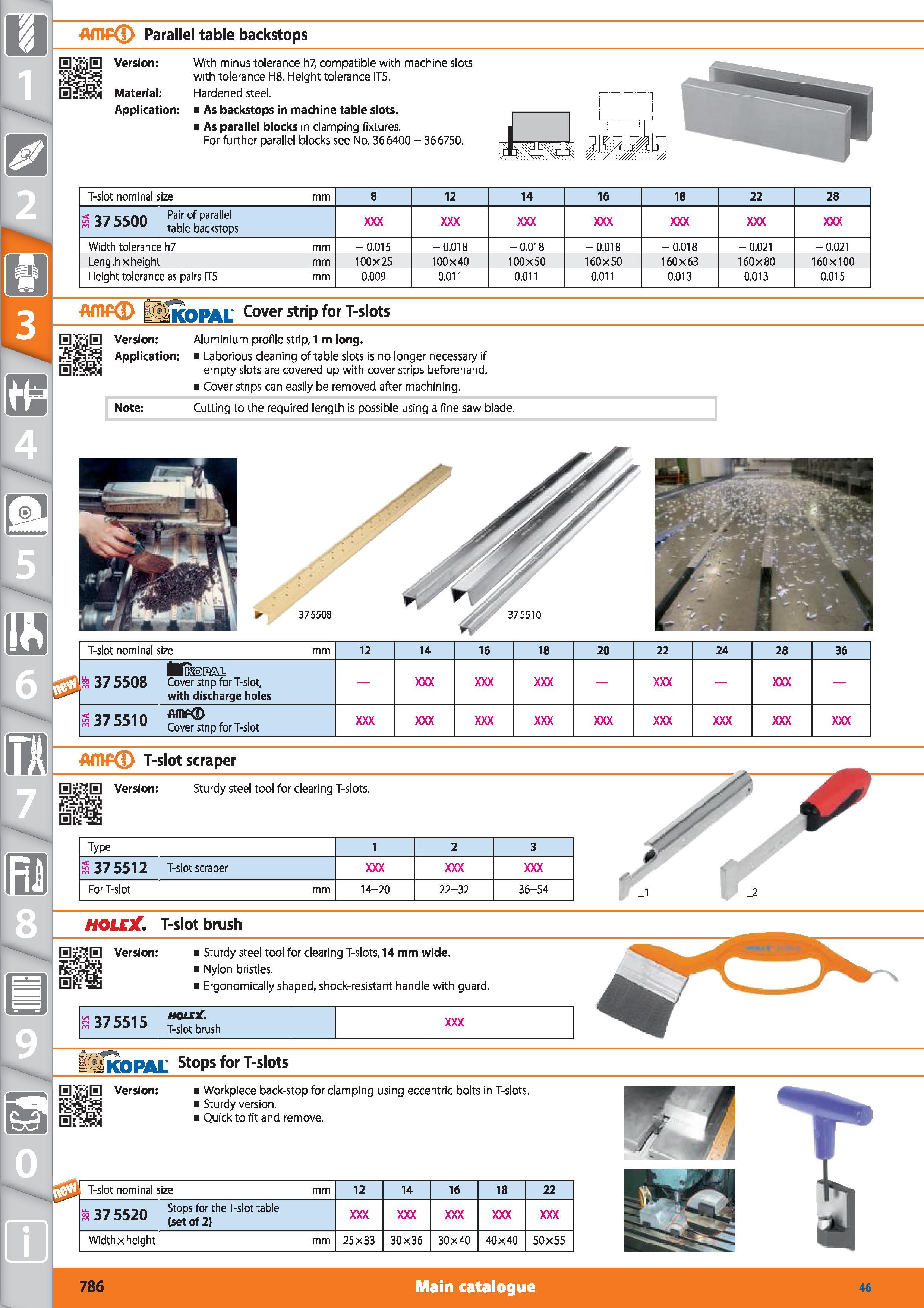 786 AfllP ’ KOPAL Cover strip for T-slots 0jJjTj0 Version APP cat'on Aluminium profile strip, 1 m long Laborious cleaning of table slots is no longer Каталог HOFFMANN GROUP 2015 Инструмент режущий слесарный измерительный абразивный Оборудование Комплексные поставки для промышленных предприятий Стр. 786 ENG