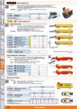 1338 Weidmuller BE Cable stripping tool Version Particularly small and handy body, ideal for use in narrow and cramped locations such as in cable duct Каталог HOFFMANN GROUP 2015 Инструмент режущий слесарный измерительный абразивный Оборудование Комплексные поставки для промышленных предприятий Стр. 1338 ENG