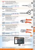 1381 HOLEX Work scissors with serrated lower blade Version Exceptionally strong tapered blades; serrated lower blade Strong grips with large finger ho Каталог HOFFMANN GROUP 2015 Инструмент режущий слесарный измерительный абразивный Оборудование Комплексные поставки для промышленных предприятий Стр. 1381 ENG