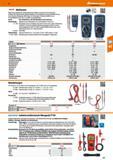 171 hole Multimeter Ergonomisch geformtes Zweikomponenten-Gehäuse mit Gummi-Ummantelung Großes, leicht abzulesendes digitales Display mit zuschaltbar Каталог HOFFMANN GROUP 2016 Ручной слесарно-монтажный и контрольно-измерительный инструмент и приборы для предприятий машиностроения и мастерских сервисного обслуживания 47 версия издания Стр. 171 DEU