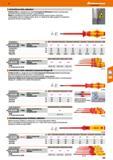 559 mit Kraftform-Heft, vollisoliert Kraftform-Heft aus schlagfestem Kunststoff mit integrierten Weichzonen erleichtert das Übertragen des Drehmoment Каталог HOFFMANN GROUP 2016 Ручной слесарно-монтажный и контрольно-измерительный инструмент и приборы для предприятий машиностроения и мастерских сервисного обслуживания 47 версия издания Стр. 559 DEU