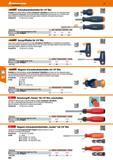 600 A&b&mM Schraubendreherhalter für 1/4 Bits Kraftheft mit hautfreundlicher, griffiger Santoprenes-Oberfläche und einem Kern aus besonders zähem und Каталог HOFFMANN GROUP 2016 Ручной слесарно-монтажный и контрольно-измерительный инструмент и приборы для предприятий машиностроения и мастерских сервисного обслуживания 47 версия издания Стр. 600 DEU