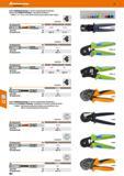 684 Exakte Parallelverpressung mit synchron angetriebenen Pressbacken DIN-gerechte Vierkant-Crimpung = optimale Kontaktflächen 729460 Gr 10- Bis 2,5 Каталог HOFFMANN GROUP 2016 Ручной слесарно-монтажный и контрольно-измерительный инструмент и приборы для предприятий машиностроения и мастерских сервисного обслуживания 47 версия издания Стр. 684 DEU